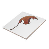 踊りメープルリーフオレンジ タイル (側面)