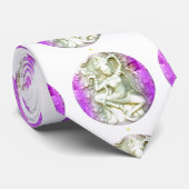 踊りヨギンズパープル ネクタイ (ロール)