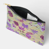 踊りラベンダーフローラアクセサリーポーチ アクセサリーポーチ (見開き)