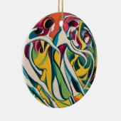 踊りレディースオーナメント セラミックオーナメント (右)