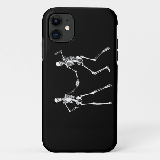 踊りレトロスケルトンiPhone 5ケース Case-Mate iPhoneケース (裏面)