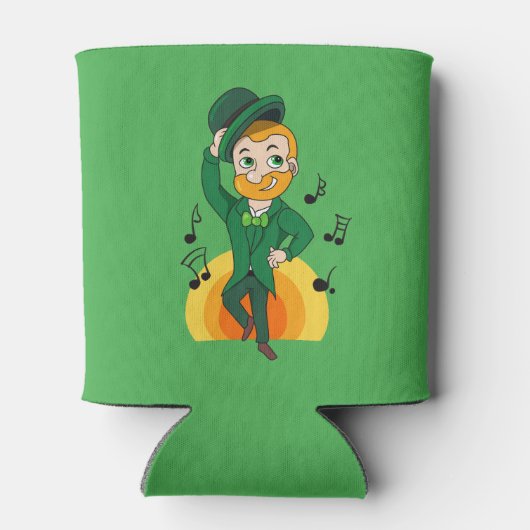 踊りレプレシャン、セント・パトリック・デイ・マンガ 缶クーラー (裏面)