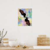 踊りワシ ポスター (キッチン)