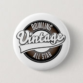 踊りヴィンテージすべてのスターのロゴ 缶バッジ (正面)