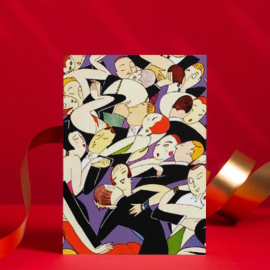 踊りヴィンテージカップル シーズンカード