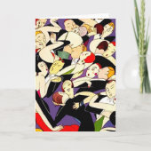 踊りヴィンテージカップル シーズンカード (正面)