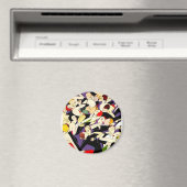 踊りヴィンテージカップル マグネット (インサイチュ (食洗機))