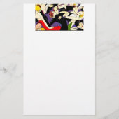 踊りヴィンテージカップル 便箋 (正面)