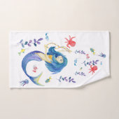 踊り人魚 バスタオルセット (ハンドタオル)