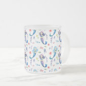 踊り人魚 フロストグラスマグカップ (正面右)