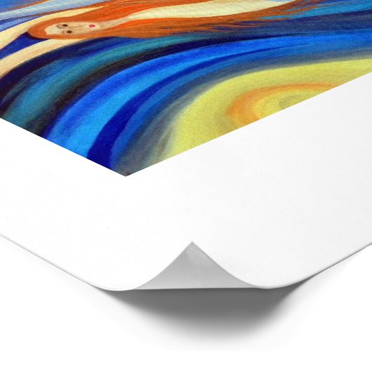 踊り人魚 ポスター (角)