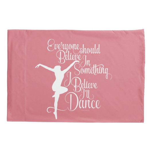 踊り信じたい 枕カバー (裏面)