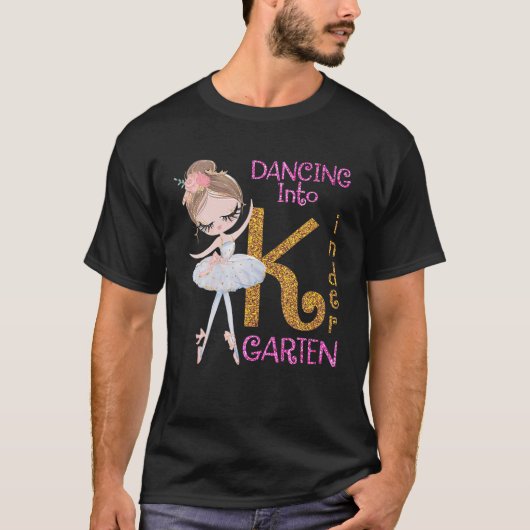 踊り入園女子バレエ初日 Tシャツ (正面)