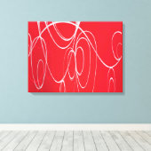 踊り円 キャンバスプリント (インサイチュ (ウッドフロア))