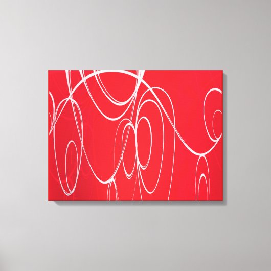 踊り円 キャンバスプリント (正面)