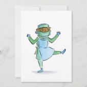 踊り医 招待状 (正面)