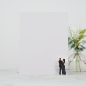 踊り夫婦型文房具 (スタンド正面)