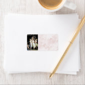 踊り女性住所 シール (インサイチュ)