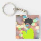 踊り女王。 キーホルダー (正面)