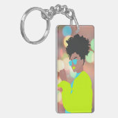 踊り女王。 キーホルダー (正面左)