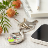 踊り女王。 キーホルダー (側面)