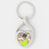 踊り女王。 キーホルダー (正面)