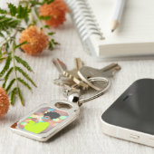 踊り女王。 キーホルダー (側面)