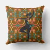 踊り女王 クッション (裏面)