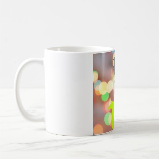 踊り女王。 コーヒーマグカップ (左)