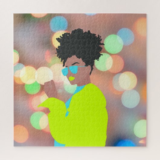踊り女王。 ジグソーパズル (縦)