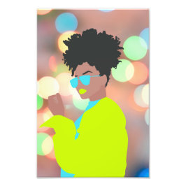 踊り女王。 フォトプリント