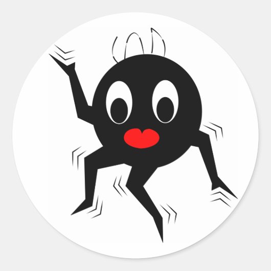 踊り女王 ラウンドシール (正面)