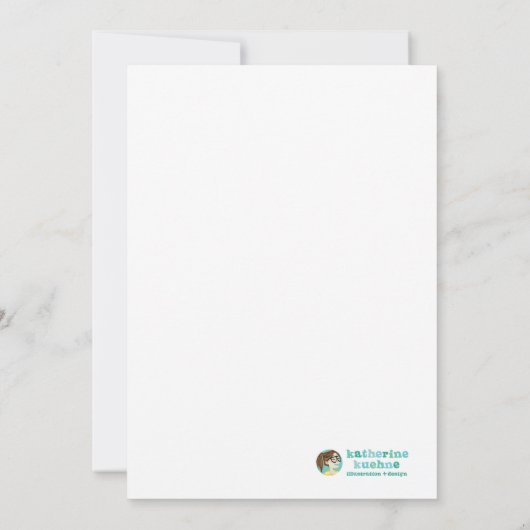 踊り女王 招待状 (裏面)