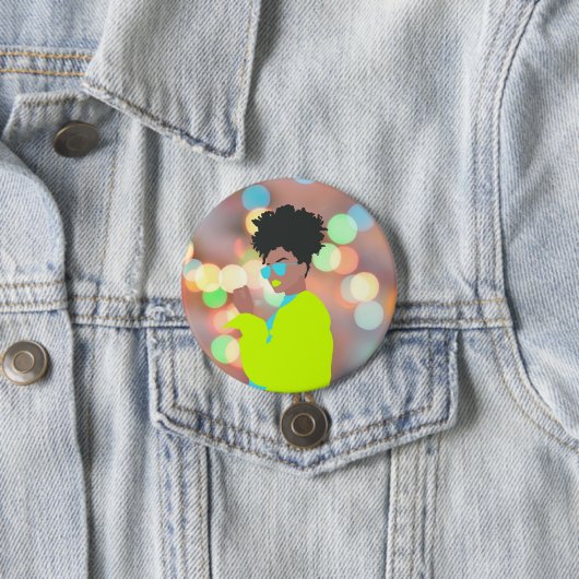 踊り女王。 缶バッジ (インサイチュ)