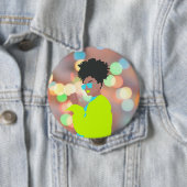 踊り女王。 缶バッジ (インサイチュ)