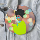 踊り女王。 缶バッジ (インサイチュ)