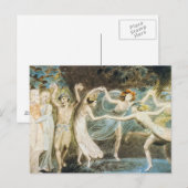 踊り妖精ポストカード ポストカード (正面/裏面)