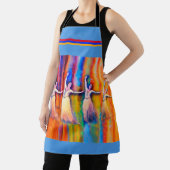 踊り子全周プリントエプロン エプロン (インサイチュ)