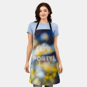 踊り宇宙光 エプロン (着用した状態)