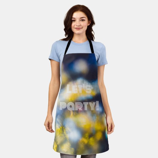 踊り宇宙光 エプロン (着用した状態)