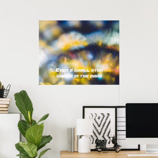 踊り宇宙光 ポスター (ホームオフィス)