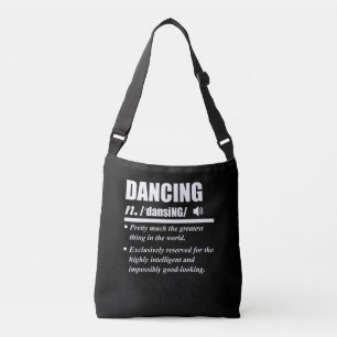 踊り定義ダンサーのDance Dayグラフィック クロスボディバッグ
