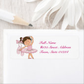 踊り宛名ラベル ラベル (インサイチュ)