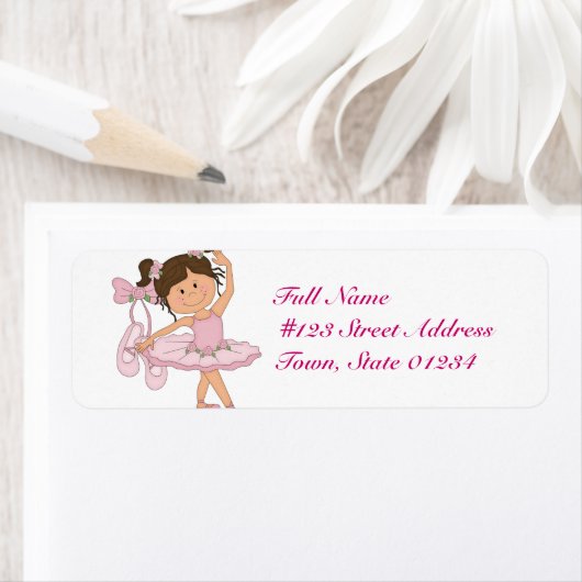 踊り宛名ラベル ラベル (インサイチュ)