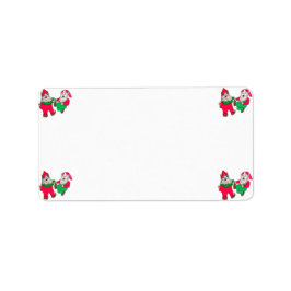 踊り小人住所 シール