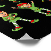 踊り小妖精や小人クリスマスダンスチャレンジボーイズK ポスター (角)