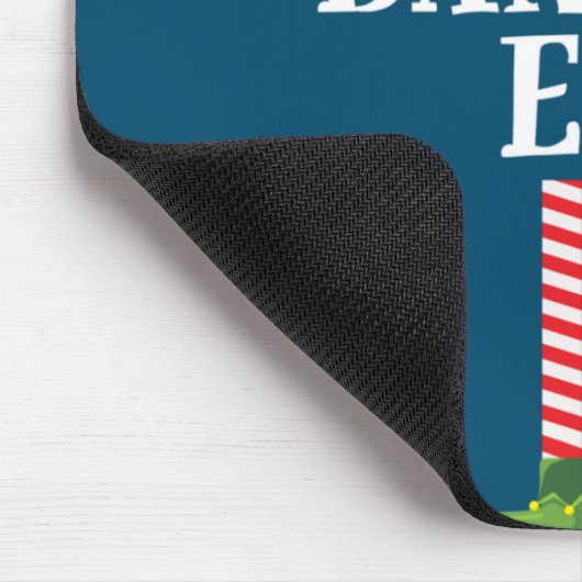 踊り小妖精や小人マッチングファミリーグループクリスマスパーティー マウスパッド (コーナー)