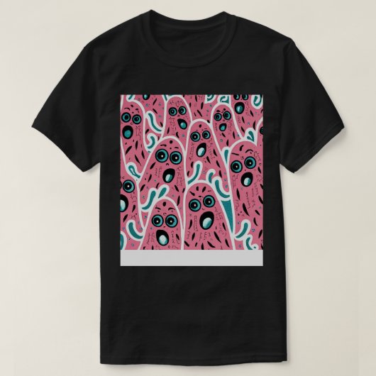 踊り幽霊たち Tシャツ (デザイン正面)