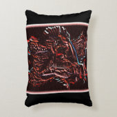 「踊り戦士」 アクセントクッション (正面(垂直))