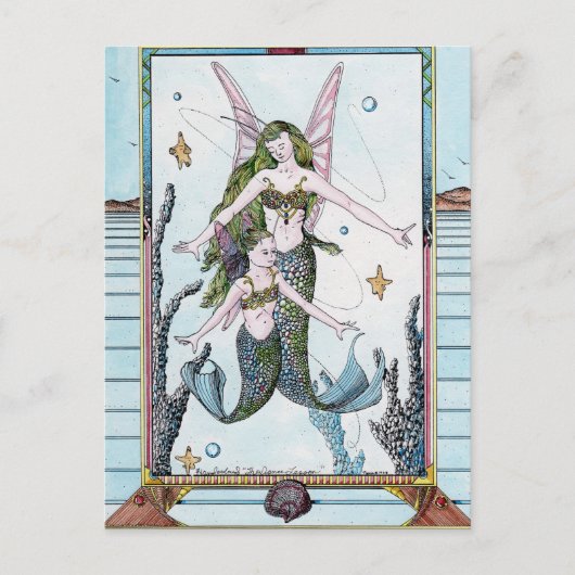 踊り手 ポストカード (正面)